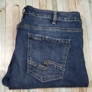 Silver Mazy Skinny Jeans